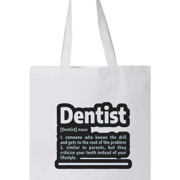 Dentist Design Tote Bag - Picture 1 of 1